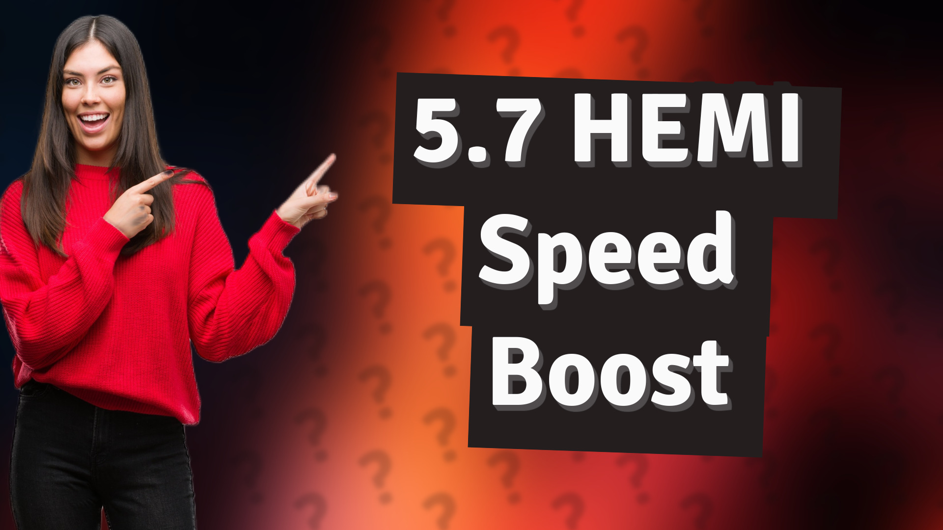 5.7 HEMI Speed Boost