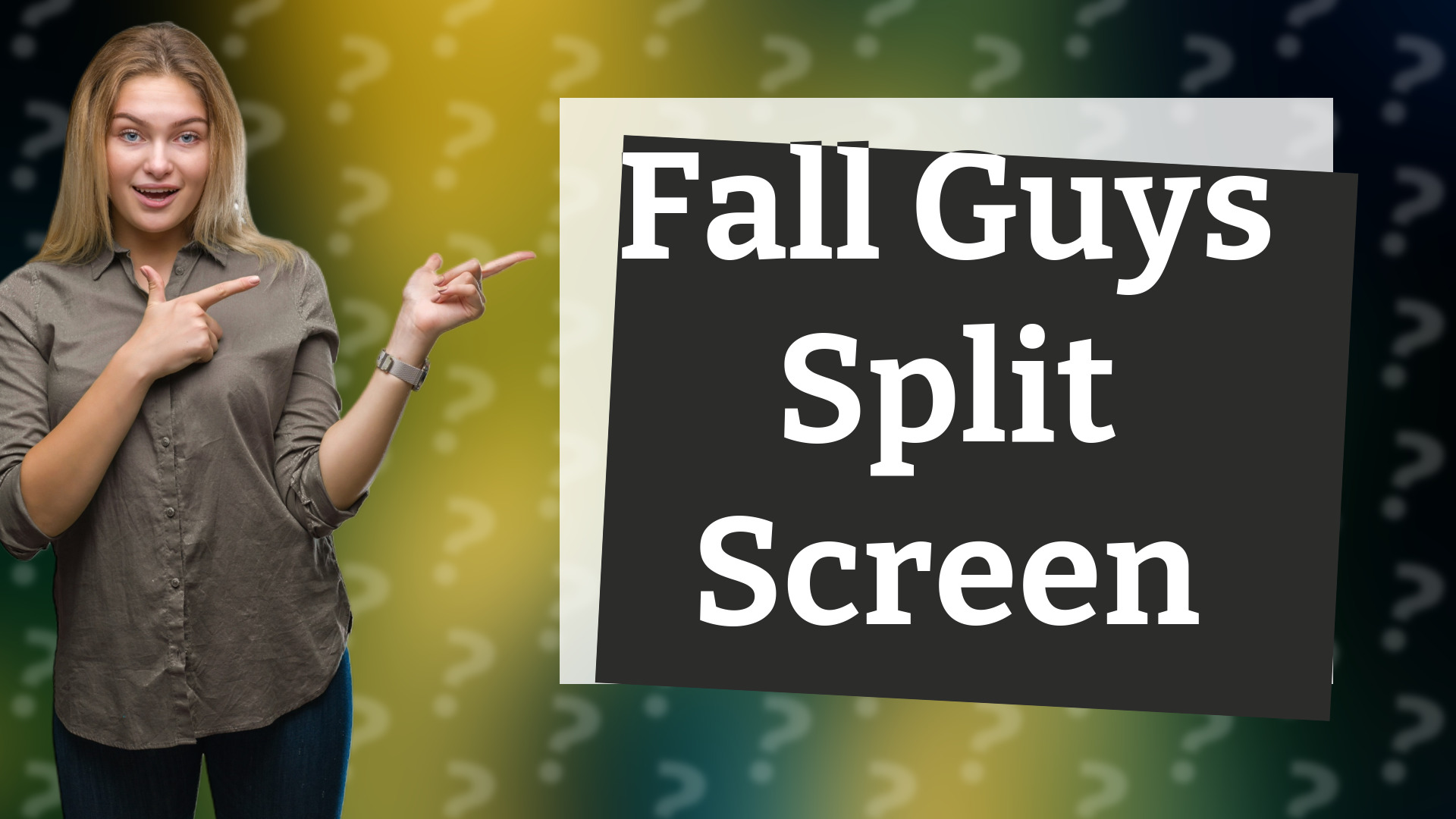 Fall Guys Split Screen