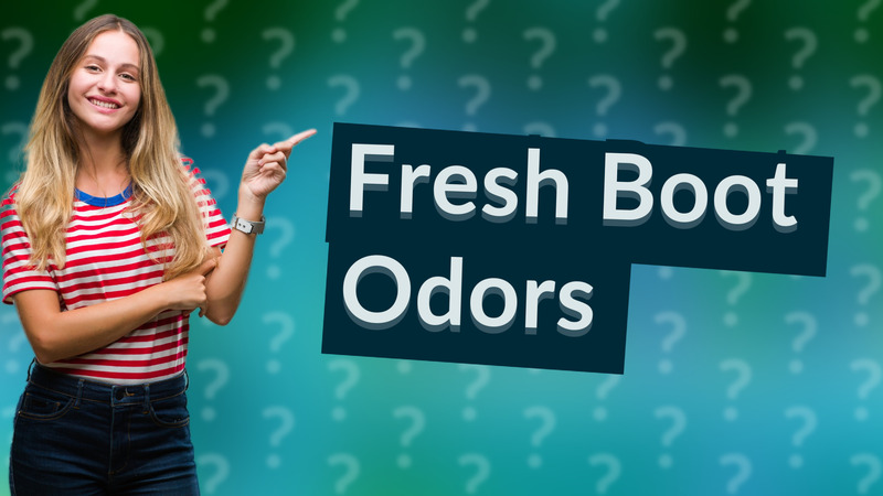 Fresh Boot Odors