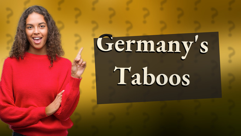Germany's Taboos