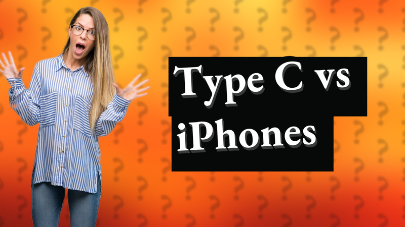 Type C vs iPhones