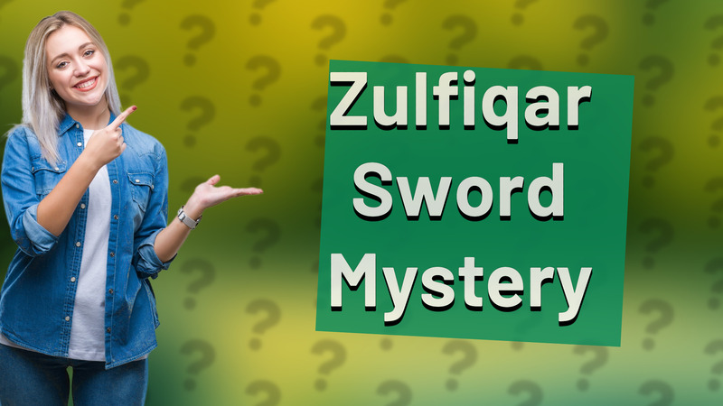 Zulfiqar Sword Mystery