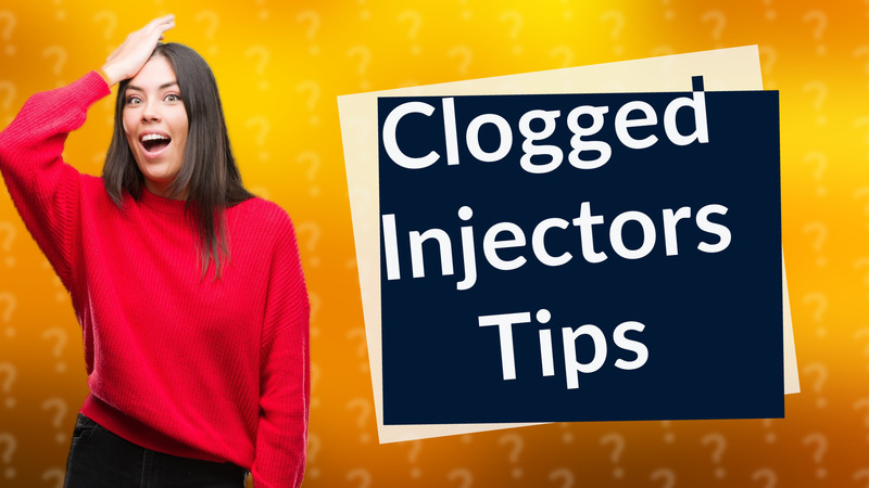 Clogged Injectors Tips