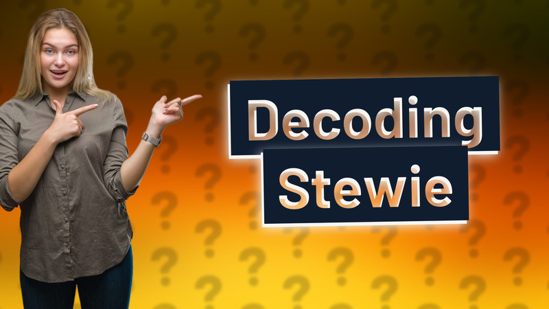 Decoding Stewie