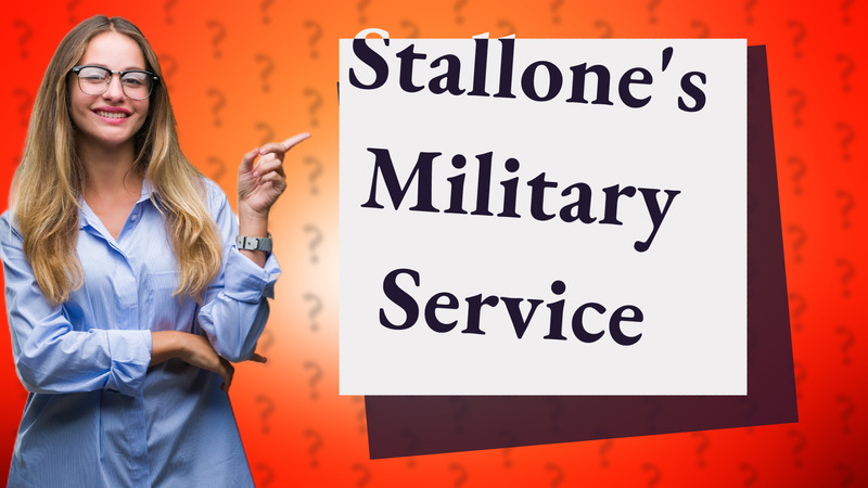 Stallone's Military Service