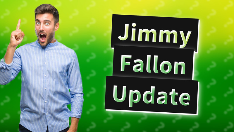 Jimmy Fallon Update