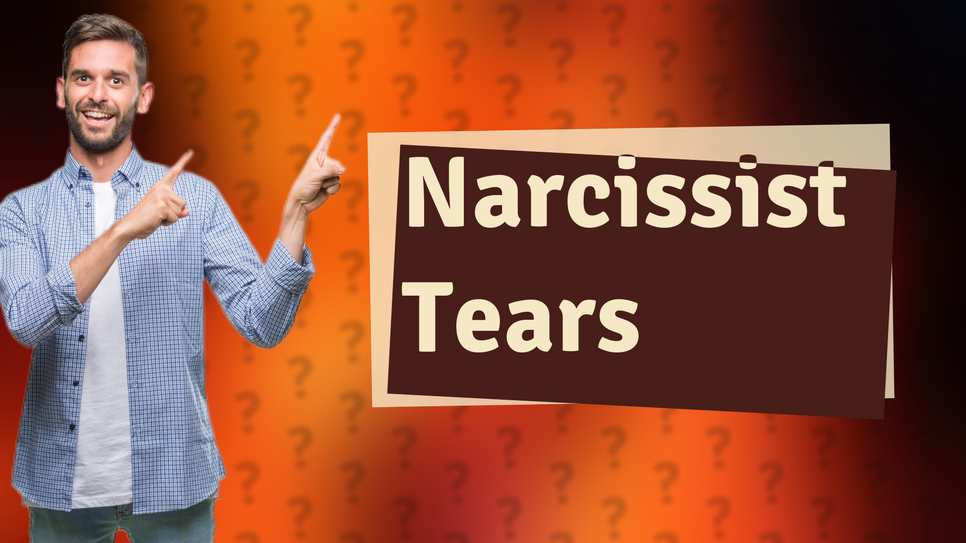 Narcissist Tears