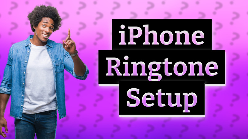 iPhone Ringtone Setup