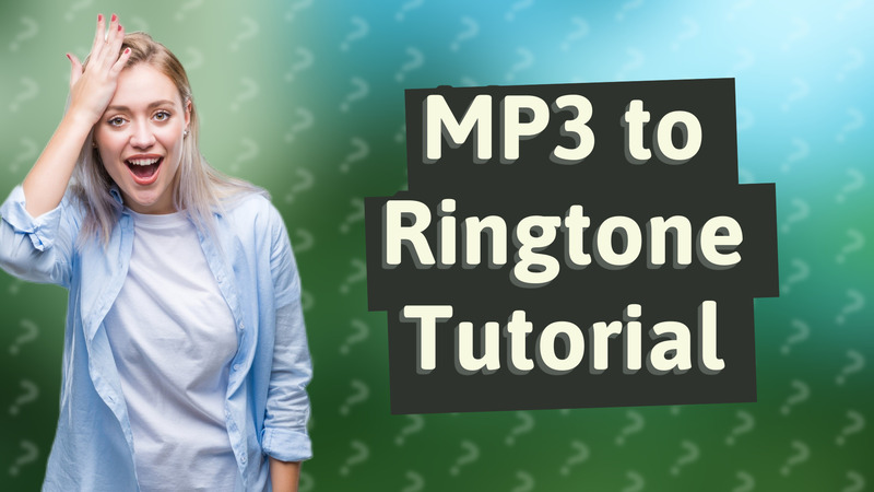 MP3 to Ringtone Tutorial
