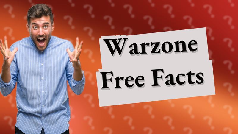 Warzone Free Facts