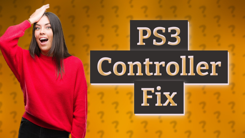 PS3 Controller Fix