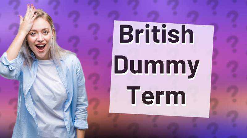 British Dummy Term