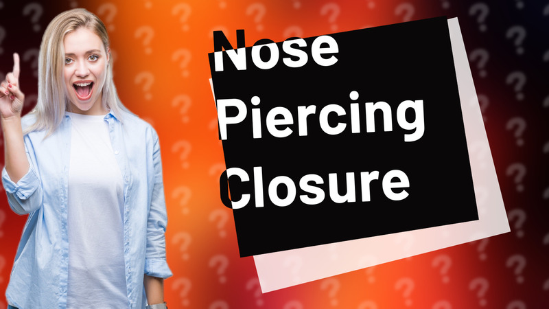 Nose Piercing Closure