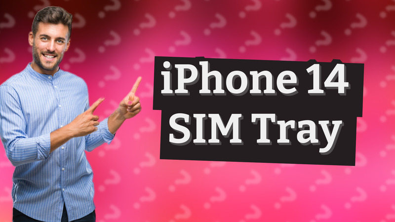 iPhone 14 SIM Tray