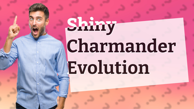 Shiny Charmander Evolution