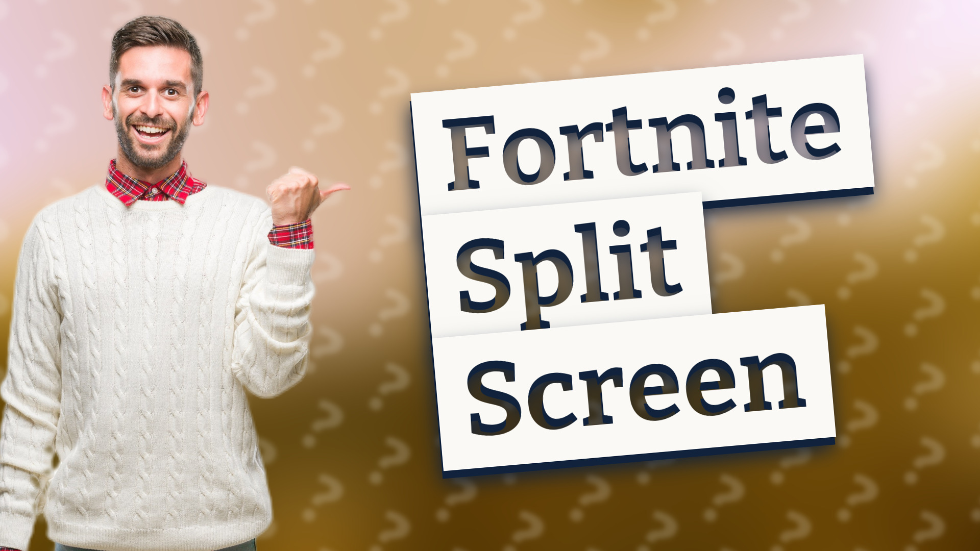 Fortnite Split Screen