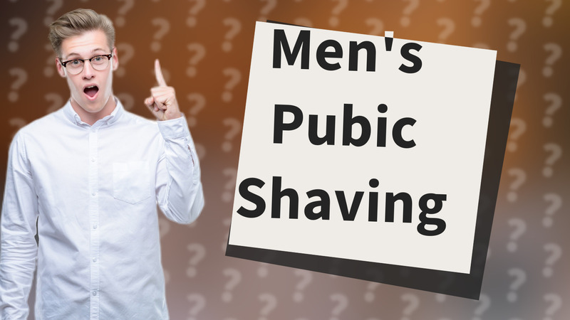 Men's Pubic Shaving