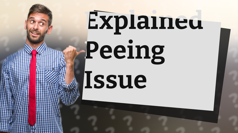 Explained Peeing Issue