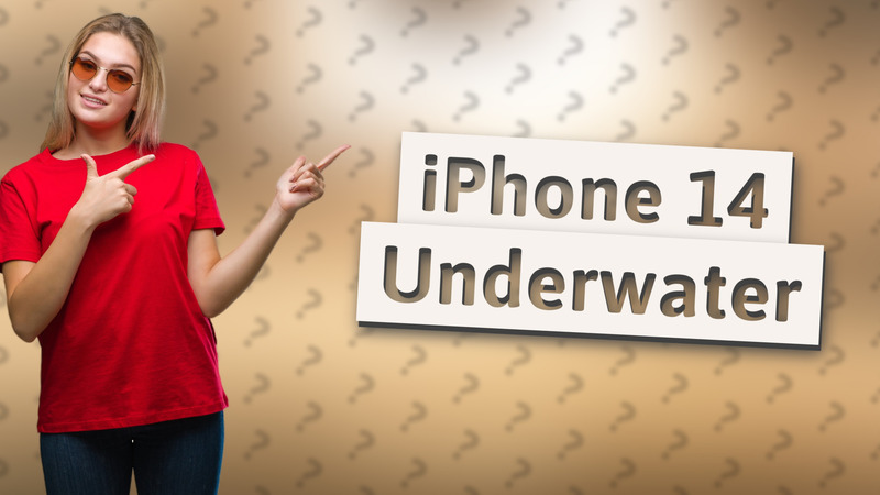 iPhone 14 Underwater