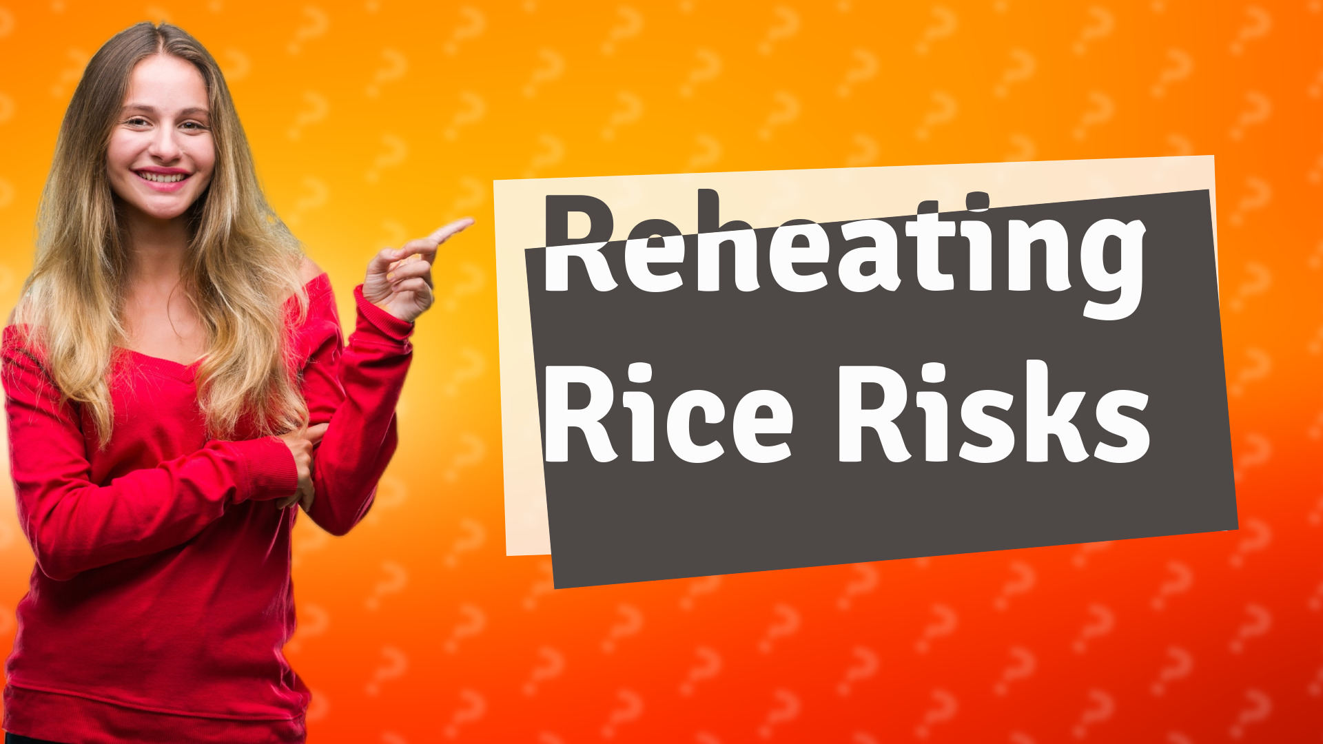 Reheating Rice Risks