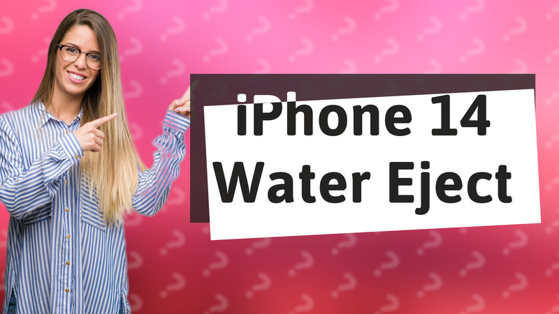 iPhone 14 Water Eject