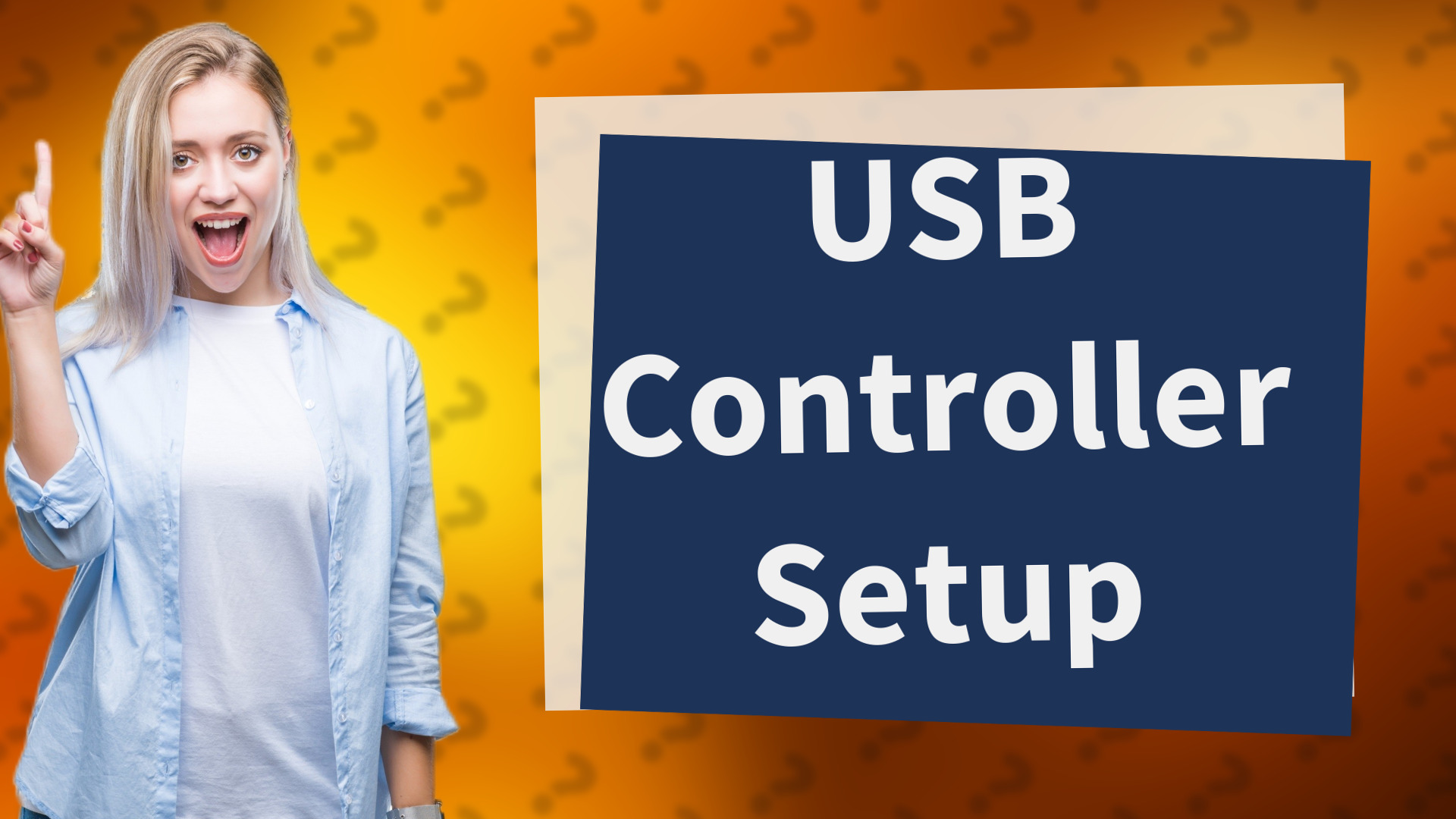 USB Controller Setup