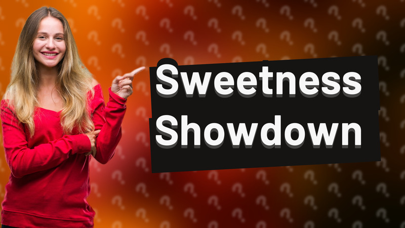 Sweetness Showdown