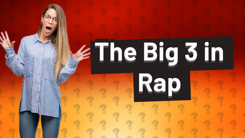 The Big 3 in Rap