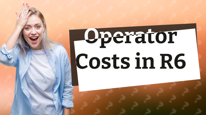 Operator Costs in R6