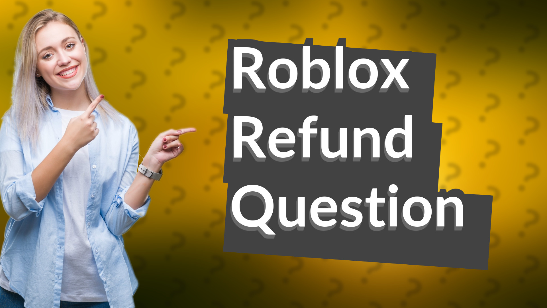 Roblox Refund Question