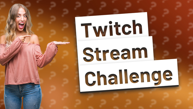 Twitch Stream Challenge