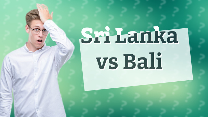 Sri Lanka vs Bali