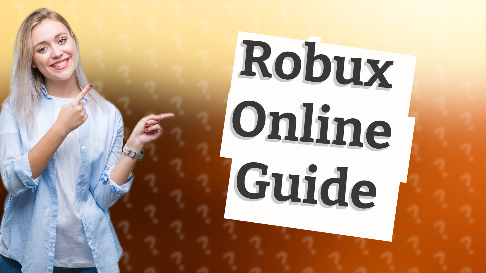 Robux Online Guide