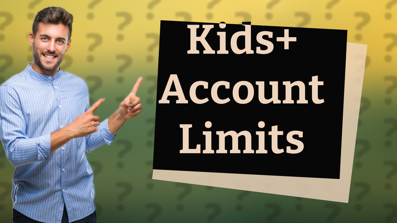 Kids+ Account Limits