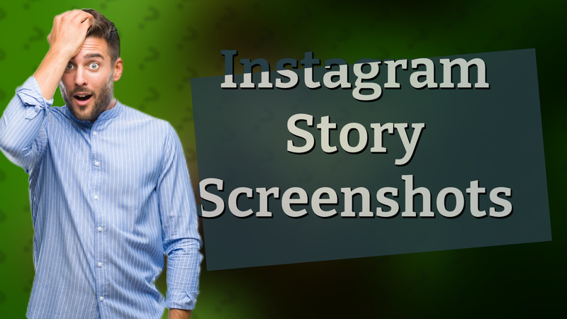 Instagram Story Screenshots