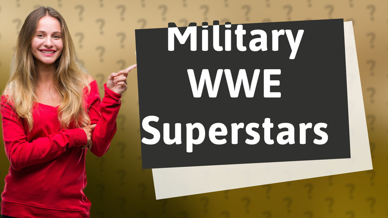 Military WWE Superstars