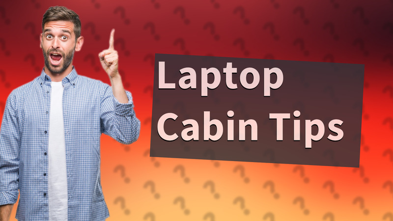 Laptop Cabin Tips