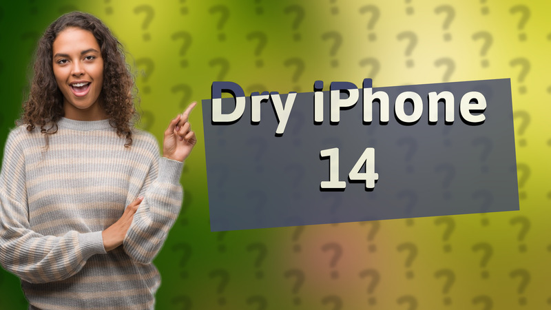 Dry iPhone 14