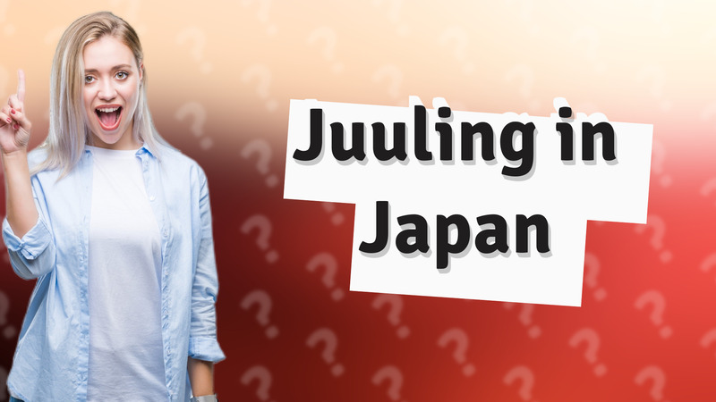 Juuling in Japan