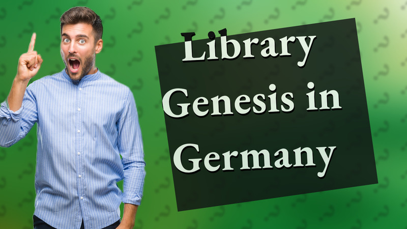 Library Genesis in Germany