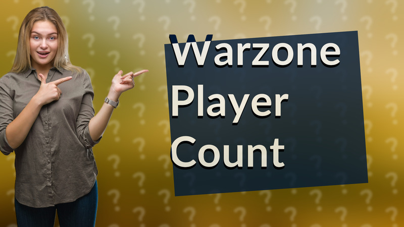Warzone Player Count