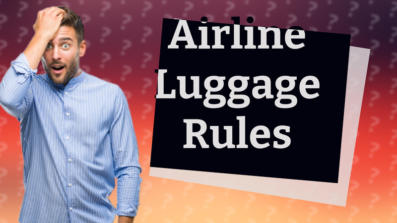 Airline Luggage Rules