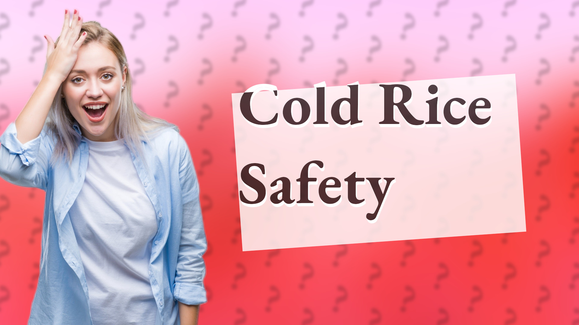 Cold Rice Safety