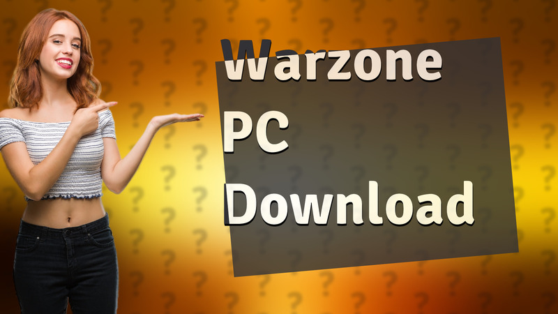 Warzone PC Download