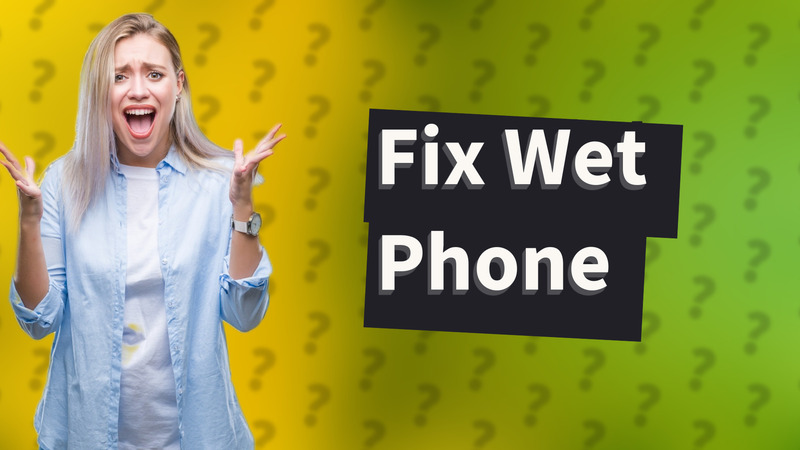 Fix Wet Phone