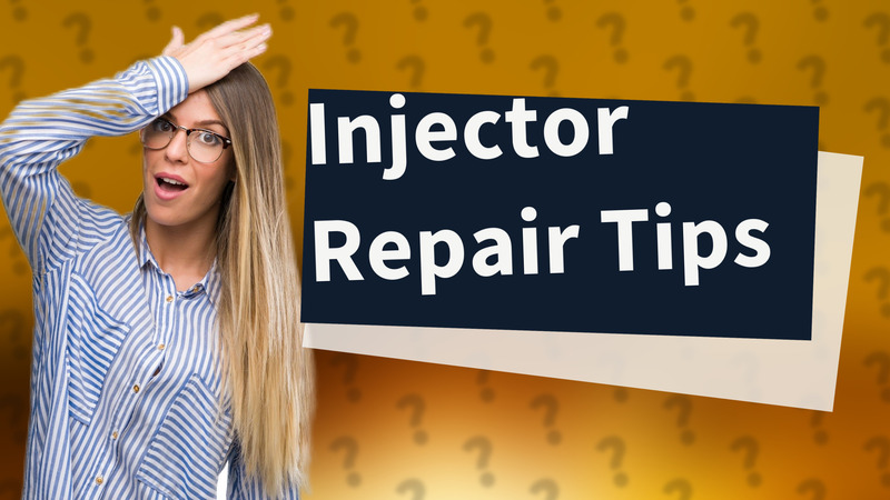 Injector Repair Tips