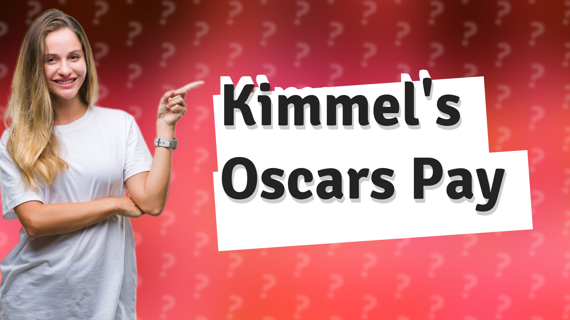 Kimmel's Oscars Pay