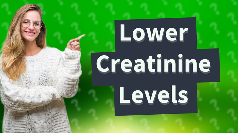 Lower Creatinine Levels