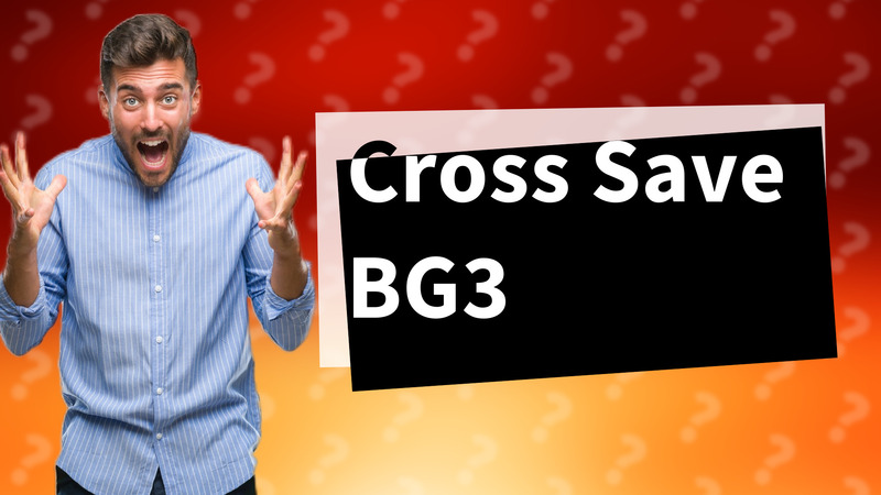 Cross Save BG3