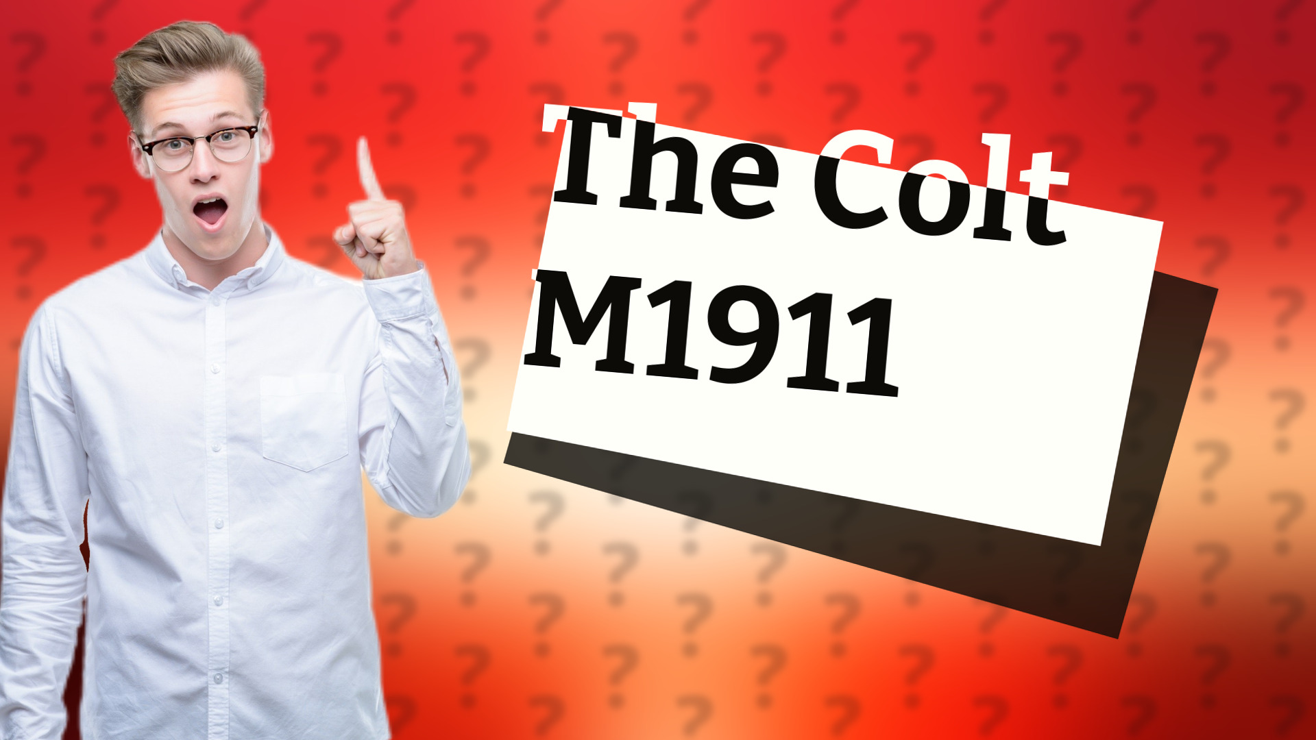 The Colt M1911